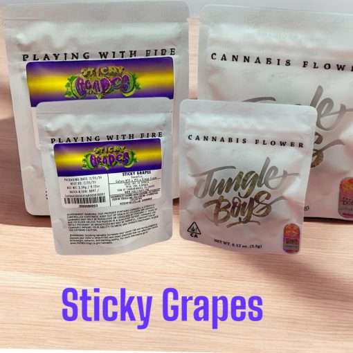 STICKY GRAPES 3.5g (jungle boys) INDICA