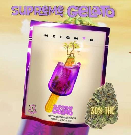 SUPREME GELATO3.5g HEIGHTS CA PRODUCT LICENCED 🔥🔥🔥