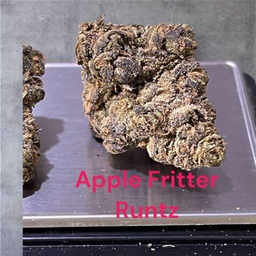 APPLE FRITTER x RUNTZ 3.5g HYBRID 28%THC 🔥🔥🔥 INDOOR