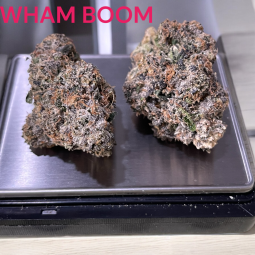 WHAM BOOM 3.5g INDICA EXOTICS 38% THC 🔥🔥🔥 Small Batch