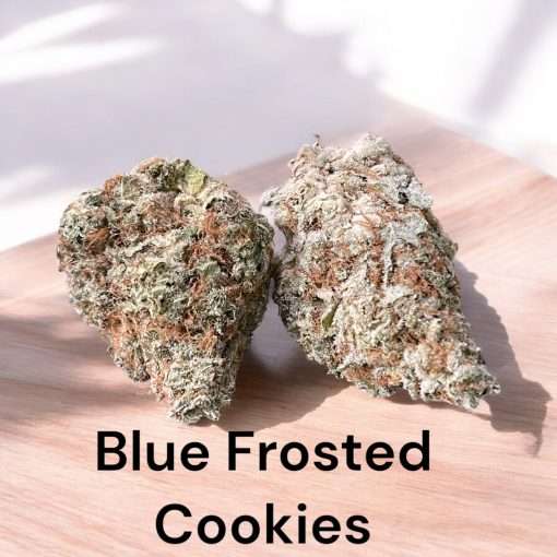 BLUE FROSTED COOKiES 28gOZ ON SALE INDICA 28%THc INDOOR 🔥🔥