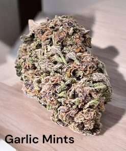 GARLIC MINTS 28g OZ INDICA ON SALE 24%THC 🔥🔥