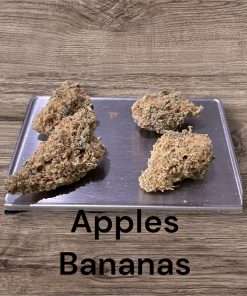 APPLES and BANANAS  3.5g HYBRID 🔥🔥 INDOOR 26%THC Smaller Nugs