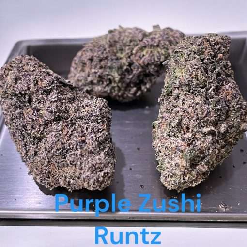 PURPLE ZUSHI RUNTZ 3.5g HYBRID EXOTIC 37%THC 🔥🔥🔥 SMALL BATCH