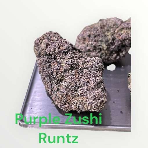 PURPLE ZUSHI RUNTZ 3.5g HYBRID EXOTIC 37%THC 🔥🔥🔥 SMALL BATCH