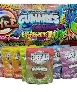 Puff LA LIQUID DIAMOND Gummies HASH ROSIN NEW 500mg ON SALE