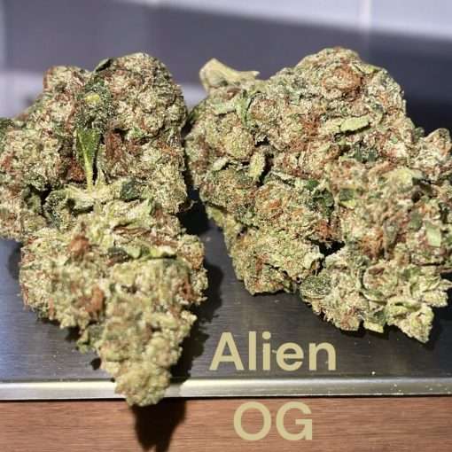 ALIEN OG 28g OZ ON SALE 26%THC HYBRID