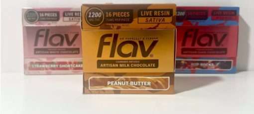 FLAV 1200mg LIVE RESIN INFUSED CHOCOLATE 🔥🔥