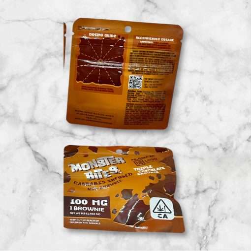 MONSTER BITES BY LOUD 🔥🔥 100mg  MINI BROWNIES on SALE