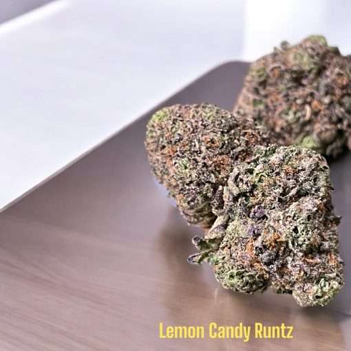 LEMON CANDY RUNTZ 3.5g SATIVA DOM HYBRID 31%THC 🔥🔥🔥